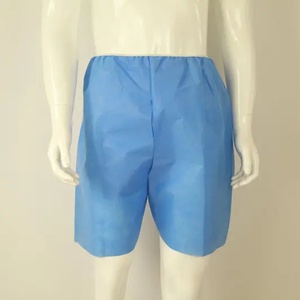 O exame descartável arfa a modéstia paciente e a dignidade Shorts a colonoscopia do hospital curto com abertura traseira e o velcro Pareo - Product Image 5