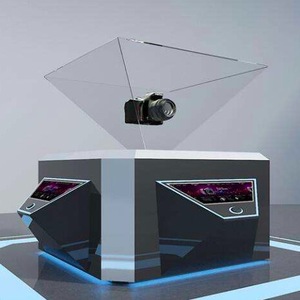 Boîte d'affichage <span class=keywords><strong>holographique</strong></span> 3d personnalisée, <span class=keywords><strong>pyramide</strong></span>, affichage <span class=keywords><strong>holographique</strong></span>, vitrine d'affichage <span class=keywords><strong>holographique</strong></span>, verre trempé, 270 degrés, 3d - Product Image 6
