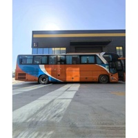 Bus de ville LHD 50 places personnalisable, bus chinois d'occasion diesel à vendre pour l'Afrique