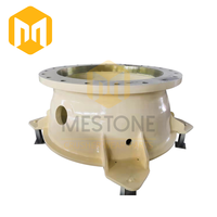 Pièces de rechange pour concasseur à cône Mestone CH440 : Châssis principal et coque supérieure en acier moulé, résistant à l'usure, pour l'exploitation de carrières, 1 pièce MOQ, directement de l'usine