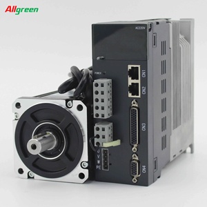 มอเตอร์เซอร์โว AC 1KW 80M04025 4Nm + หน้าแปลน AC220v A4 80มม. 2500รอบต่อนาทีซีเอ็นซีเซอร์โวมอเตอร์ชุดขับ50-60เฮิร์ตซีเอ็นซี - Product Image 1
