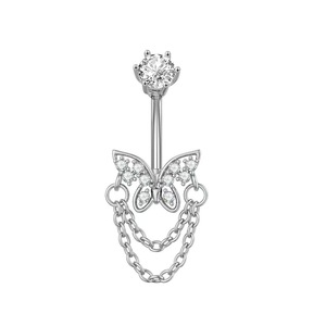 Gioielli <span class=keywords><strong>per</strong></span> Piercing Corporeo Freya Designer Fashion, <span class=keywords><strong>Anello</strong></span> <span class=keywords><strong>per</strong></span> Ombelico in Acciaio Inossidabile all'Ingrosso <span class=keywords><strong>per</strong></span> Donne, Orecchini <span class=keywords><strong>Helix</strong></span> Fluttuanti - Product Image 6