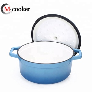 Mini <span class=keywords><strong>cocotte</strong></span> <span class=keywords><strong>en</strong></span> <span class=keywords><strong>fonte</strong></span> pratique avec design classique et fond plat pour soupe de poulet ragoût de riz usage domestique - Product Image 5