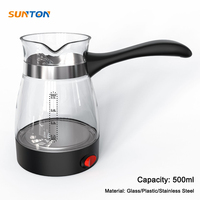 SUNTON prix de gros cafetière de style turc cafetière électrique à induction chauffe-eau mini bouilloire électrique