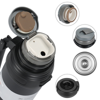 Nouveau design Bouteille isolée Bouteille d'eau en acier inoxydable Sports de plein air Cadeau Thermos Pot Can Do LOGO