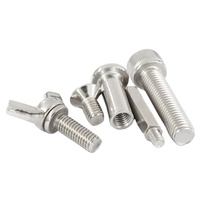 Parafusos de Flange Sextavados CNC Personalizados Grau 8.8 10.9 em Aço Inoxidável com Soquete, Porcas e Parafusos Sextavados, Usinagem Durável por Eletroerosão a Fio e Brochagem