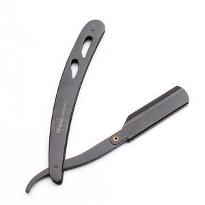 50Pcs Wholesale Stainless Steel Folding Handle Barber Shaving <strong>Razor</strong> with <strong>Single</strong> <strong>Blade</strong> Non-Electric Hair Removal Tools A6102 - Product Image 3