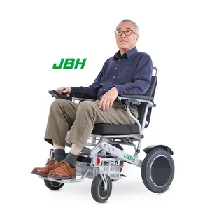 JBH heißer Verkauf Allrad-Rollstuhl zusammen klappbarer tragbarer Elektro rollstuhl