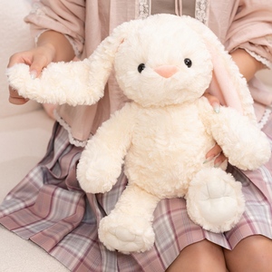 Conejo de Peluche de 40 cm, Color Rosa Beige, Suave y Adorable, Decoración para el Hogar, Regalo de Pascua para Niñas - Product Image 4