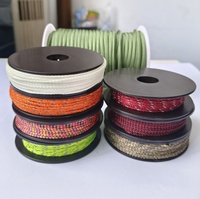 Cordon en paracorde multicolore de type III 550LB, 4 mm, en polyester tressé, pour équipement de plein air (50 pieds, 100 pieds, 200 pieds, 1000 pieds)