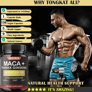 Produk Maca Organik Ekstrak Ginseng Panax RG3 Suplemen Permen Kunyah Esthetic BBL untuk Mendukung Energi dan Vitalitas - Product Image 2