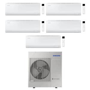 Aire Acondicionado Split Wi-Fi Penta de 7000+7000+7000+9000+9000 Btu A++ con Refrigerante R32 AJ100TXJ5KG, Ahorro de Energía - Product Image 1