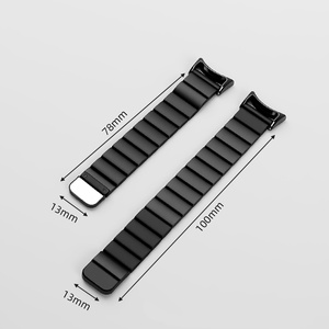 Cinturino di ricambio per orologio in metallo per <span class=keywords><strong>Mi</strong></span> Band 8 cinturino intelligente magnetico per <span class=keywords><strong>Mi</strong></span> <span class=keywords><strong>9</strong></span> - Product Image 6