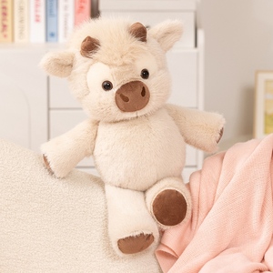 Peluche super douce Highland Cow pour enfants, cadeau d'anniversaire, 11-30 cm, brodée - Product Image 3