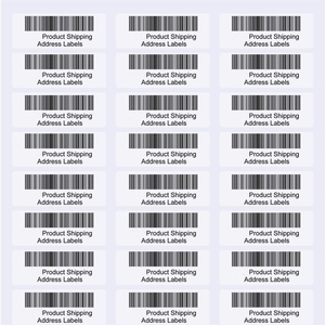 A4 Tấm Fba SKU <span class=keywords><strong>Upc</strong></span> Asin Nhãn Vận Chuyển Gửi Thư Dán Trống Tự Dính Dán - Product Image 5