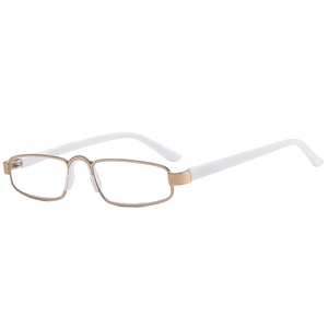 Lunettes <span class=keywords><strong>de</strong></span> <span class=keywords><strong>lecture</strong></span> classiques en métal <span class=keywords><strong>de</strong></span> petite taille, grossissement compact haute définition <span class=keywords><strong>pour</strong></span> seniors, vente en gros - Product Image 2