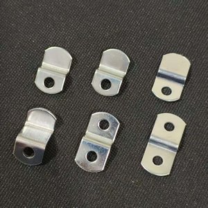Support d'angle en forme de Z, 2 mm, en acier au carbone zingué, pour fixation de cadres photo - Product Image 2