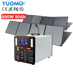 Power Station 1000W Portable Pxe Charger Solar Generator System 1500W Potable