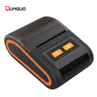 Imprimante thermique sans fil Bluetooth QS-5808 58 mm pour reçus et étiquettes