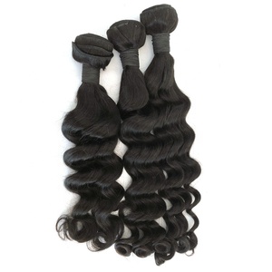 Extensions capillaires exotiques de couleur naturelle, livraison dhl, en Stock, 10 "-30", 10A, cheveux humains bruts, vierges sans traitement, livraison dhl - Product Image 2