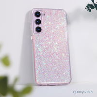 Nouveaux étuis de téléphone tendance avec étui de téléphone Mobile S23 Plus à paillettes antichoc pour étui Samsung S24 S22 plus