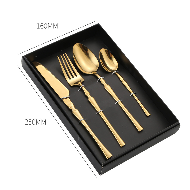 Coffret cadeau quatre pièces [Or]