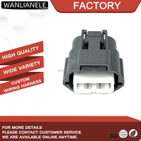 Conector Hembra de 3 Pines Serie RS 6189-0779 Sellado e Impermeable para Arnés de Cables de Bobina de Encendido
