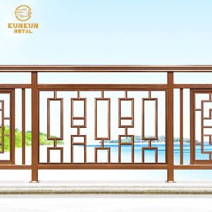 Pasamanos <span class=keywords><strong>de</strong></span> aleación <span class=keywords><strong>de</strong></span> aluminio para interiores y exteriores <span class=keywords><strong>de</strong></span> diseño moderno, balaustrada para Villa, escaleras exteriores, suelo, soporte elegante, piezas para <span class=keywords><strong>casa</strong></span> - Product Image 2