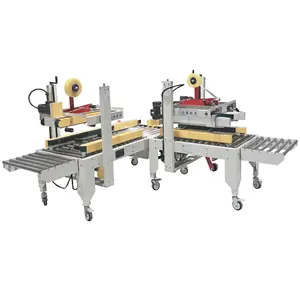 Automatic Four Corner Edge Express Carton Sealing Packaging Equipment Carton Sealer For Packaging Line