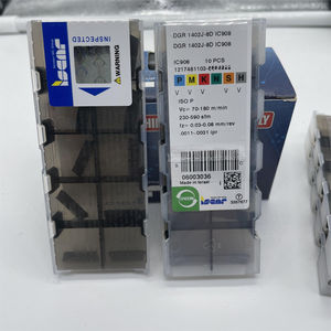 Plaquette en carbure de tungstène DGR 1402J-8D IC908 Iscar, plaquettes de tournage pour tournage externe, outil de tournage pour tour CNC, revêtement PCD/PCBN/CBNCVD - Product Image 5