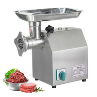 Hachoir à viande électrique triphasé TK12 750W en acier inoxydable 304, capacité 150 kg/h, pour saucisses, vente en gros, nouveau modèle