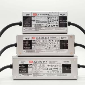 明纬 HLG XLG ELG 系列 20-600W IP65 IP67 防水可调光 LED 驱动器 12V 24V 适用于户外景观照明 - Product Image 3