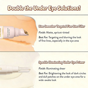 Produit exclusif transfrontalier : Gel-crème de base de maquillage teinté à l'acide hyaluronique pur, correcteur ciblé des ridules, en stock - Product Image 2