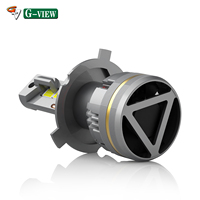 Ampoule de phare LED Gview haute puissance 200W H4 avec refroidissement par ventilateur H1 H7 H8 H11 9005 HB3 9006 HB4, lampe de voiture LED Canbus, phare LED H4