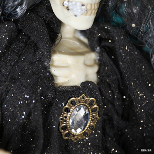 Décoration de squelette suspendu d'<span class=keywords><strong>horreur</strong></span> de 60 cm pour Halloween 2025, décoration de fête, fantôme noir, accessoires de maison hantée, décorations de <span class=keywords><strong>thriller</strong></span>, vente chaude - Product Image 6