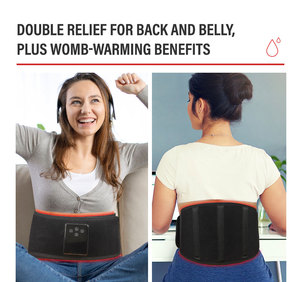 Sabuk Balut terapi fisik ganda, sabuk pembungkus terapi lampu merah depan dan belakang pengurang nyeri Led inframerah - Product Image 4