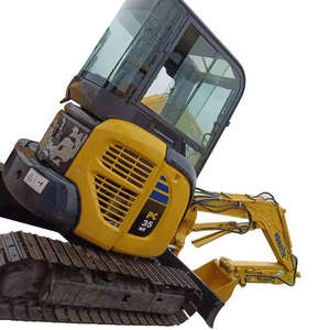 Mini pelle hydraulique sur chenilles Komatsu PC60 engrenage moteur PC15 PC35 PC55 PC75 d'occasion en bon état à prix réduit - Product Image 1