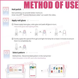 เครื่องพิมพ์ลายเล็บอัตโนมัติอัจฉริยะสำหรับออกแบบลายเล็บ 3 มิติแบบกำหนดเอง - Product Image 6