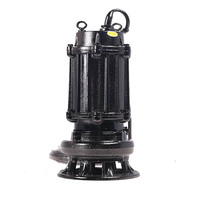 Sharp blade cut 5 hp pompe à eau submersible série WQ pompe à eau Submersible pour eaux usées