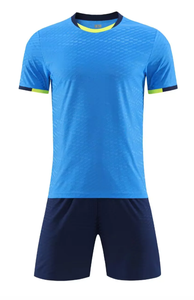 Ensemble de maillot de football noir pour homme, manches courtes, anti-transpiration, uniforme d'équipe rayé, toutes saisons, coupe classique, vêtements de sport en polyester - Product Image 6
