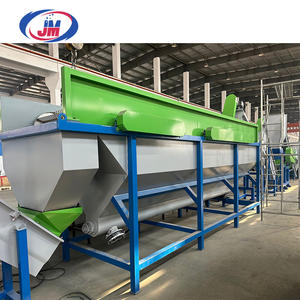 Automatische Recyclingmaschine für LLDPE-Stretchfolien aus Kunststoffabfällen mit Etikettenentferner und Heißwaschbecken - Product Image 5