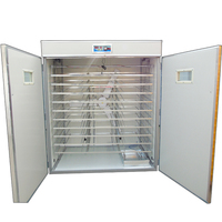 Nouvel incubateur d'œufs de poule entièrement automatique 2025 avec retournement automatique des œufs, capacité 5280, pour usage agricole et domestique, adapté aux œufs d'autruche, d'oie et de canard, en matériaux PP/PC