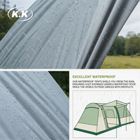 Tente de Voiture Gonflable Extérieure Kawagebo Kamp (KK) pour Hayon de SUV, Extension Imperméable avec Bâches