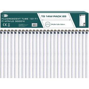Tubo Fluorescente T5 14W 54.9cm 3000K Blanco Cálido Paquete de 25 - Product Image 3