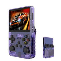 Consola de Juegos Retro Portátil R36S de 64 GB con Más de 15000 Juegos Clásicos Integrados, Reproductor de Videojuegos Mini Portátil, Linux de Código Abierto RK3326