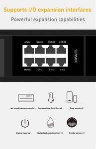 PDU <span class=keywords><strong>Ethernet</strong></span> per Rack 4 Porte 10A Standard Nazionale, Unità di Distribuzione Elettrica Intelligente con IO MQTT SNMP MODBUS - Product Image 5