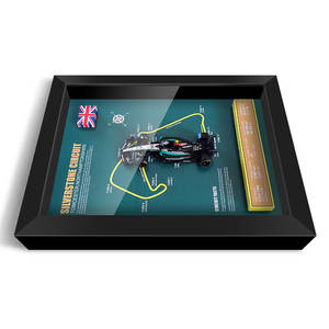 Modelo de Coche de Carreras W15 Hamilton, Escala 1:32, Decoración de Pared de Plástico, Superventas - Product Image 4