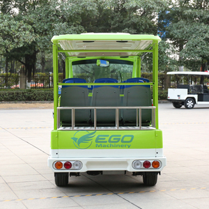 Bus touristique électrique en forme de grenouille de dessin animé pour parcs d'attractions, avec climatisation - Product Image 5