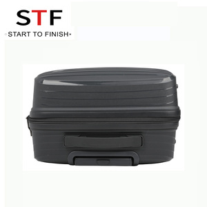 3pcs ngoài trời vỏ cứng PP thực hiện trên mở rộng hành lý đặt cabin kinh doanh Vali túi du lịch người đàn ông Phụ nữ - Product Image 5