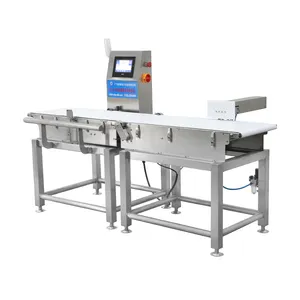 High Precision Automatic Belt Conveyor Check Weigher Dynamic Online Weight Divider Check Weigher Food Checkweigher with Rejector